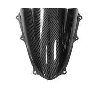 AJKSTDPV Pare Brise Moto for GSX-R for GSXR 1000 2009-2016 2010 2011 2012 2013 2014 Windshield Carbon Looking Windscreen Double Bulle Carénage