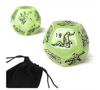AJOHBM 2PCS Jeu Décontracté avec Dés Multifonctions et Sac de Rangement, Longs W nds - Y07D15ZX6