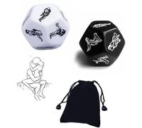 AJOHBM 2PCS Jeu Interactif avec Dés et Sac de Rangement, W nds à la Campagne - Y07D09ZX6