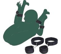 AJOHBM Accessoire pour musculation ciblée - Sangle réglable taille portable, Exercices à domicile - ZS0716