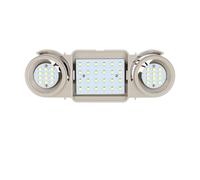 AJOHBM Éclairage Intérieur Voiture 12 V Pour VW Pour Passat B6 B5 B7 CC Pour Golf 4 5 6 Pour Scirocco Pour Sharan Pour Touran Plafonniers Accessoires(Rear Dome Light)