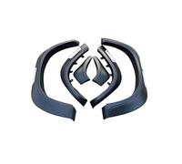 AJOHBM Élargisseur De l'aile Voiture pour Mitsubishi pour Triton L200 2019 2020 2021 2022 2023 Accessoires De Voiture Élargisseurs d'ailes Garde-Boue De Style De Voiture Protecteur Sourcil Roue