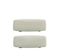AJOHBM Emblèmes D'airbag Montant Portière Arrière Pour VW Pour Jetta A5 A6 MK5 Pour Golf 5 6 7 GTI Pour Passat B6 B7 CC Pour Polo A B C 3C0853437C 1K8853437(Beige White-2Pcs)