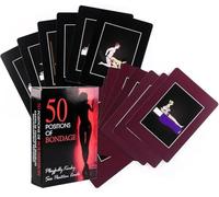 AJOHBM Jeu de 50 Cartes Jouets - pour Couples, Rendez-Vous Amoureux, Conversation Profonde, Cadeaux Romantiques pour Anniversaire ou Saint-Valentin -Y10D15W