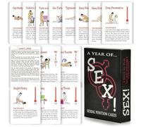 AJOHBM Jeu de 50 Cartes pour Conversation Profonde - Jouets pour Couples, Rendez-Vous Amoureux, Cadeaux Romantiques pour Anniversaire ou Saint-Valentin -Y10D15W