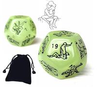 AJOHBM Jeu de Dés pour Adultes avec Coffret, W nd en Tête-à-Tête, Crée la Confiance - Y04D15ZX6