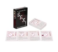 AJOHBM Jeu pour Epoux 50 Cartes Intimes pour Renforcer Votre Relation Jeu de Societe Couple 0523