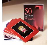 AJOHBM Jeu pour Retrouver la Passion : 50 Cartes avec défis passionnés et Questions intimes pour Couples désireux de se redécouvrir 1028