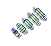 AJOHBM Lot 6 Lampes De Lecture Avant Et Arrière Pour Coffre Voiture Pour VW Pour Polo 6R 6C MK5 2009 2010 2011 2012 2013 2014 2015 2016 2017 2018(Blanc)