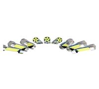 AJOHBM Lot De 9 Lampes D'intérieur Pour VW Pour Tiguan 5N AD1 AX1 MK1 MK2 2007 2008 2009 2010 2011 2012 2013 2014 2015 2016 2017 2018 2019 2020 2021 2022(Purple)