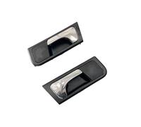 AJOHBM Poignée Intérieure De Porte Avant Et Arrière Chromée Avec Finition Noire Pour Suzuki Pour Forenza 2003 2004 2005 2006 2007 2008(Chrome 1 pair)