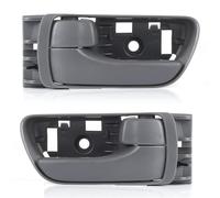 AJOHBM Poignée Porte Intérieures Poignée Porte Intérieure Avant Gauche Droite Pour Toyota Pour Sienna Van 2004 2005 2006 2007 2008 2009 2010 69205-AE010-B1 69205AE010B1(2pcs Left Right)