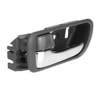 AJOHBM Poignée Porte Intérieures Poignée Porte Intérieure Avant Ou Arrière Pour Toyota Pour Camry CV36 2002 2003 2004 2005 2006 Gris Clair Et Chromé.(côté droit)