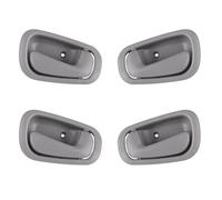 AJOHBM Poignée Porte Intérieures Poignée Porte Intérieure Grise Gauche Droite Pour Toyota Pour Corolla 1998 1999 2000 2001 2002