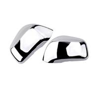 AJOHBM pour Opel pour Vauxhall pour Mokka pour Mokka X 2012 2013 2014-2019 Accessoires De Garniture De Couvercle De Rétroviseur Latéral Chromé 2 Pièces Coques de Remplacement rétroviseurs Auto