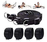 AJOHBM Sangle Intimité Exploration Kits BDS-M- Pilates Yoga Cadeaux réglable Ceintures décoration Chambre Accessoire pour Couple 7Y15
