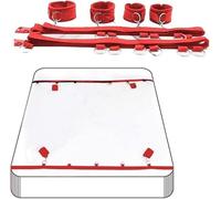 AJOHBM Sangle Pilates Bandes Cadeaux Kits Fitness Exploration Intimité Yoga Bds-M- Élastiques Gadget Réglable Accessoire pour Couple 7Y24