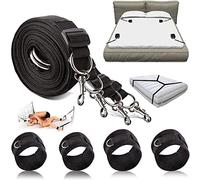 AJOHBM Sangle Yoga Pilates Kits Bds-M- Jeu Cadeaux FéMinin/Masculin Romantique Plaisir Excitant RôLe RéGlable éLastique Accessoire pour Couple 8Y07