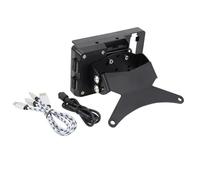 AJOHBM Support Téléphone Moto pour Suzuki pour V-Strom 650 1000 DL 1000 650 Support De Béquille Avant De Moto Support De Plaque De Navigation pour Téléphone(A Set)