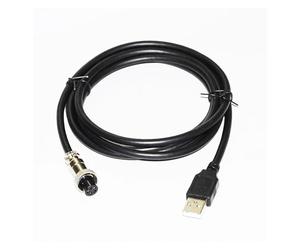 AJOHBM USB to 5-PIN FMALE Adapter EX Gear Replacement USB Cable for FIGH~Sticks MAD CATZ TE2 / TE2+ Line of Tournament Fight Sticks (Size : 5M)