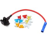 Ajouter-Une-Circuit 5A 10A 15A 20A 25A Bas Profil Style Lame Porte-Fusible