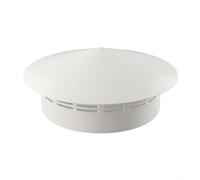 Ajoutez de l'élégance à votre maison en PVC - Chapeau de pluie pour cheminée (250 mm)