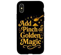 Ajoutez Une pincée d'épices dorées, Art du Bien-être inspiré du Curcuma Coque pour iPhone X/XS