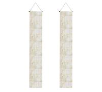 Ajoutez votre texte. Marbre doré vierge, moderne et élégant., Décorations pour fête de remise de diplômes - Bannière de bienvenue à suspendre au porche, pour l'intérieur et l'extérieur