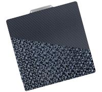 AJOYIB 310mm (SANS BASE MAGNÉTIQUE) PEO (Motif Diamant) & PET (Motif Fibre de Carbone) Plateau d'Impression 3D pour CR-10, CR-10S