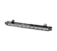AJQBRMB Feu Stop LED Noir Chromé, 3ème Feu Stop, Pour MINI Cooper R56 R57 R58 R60 2007-2014, Montage Élevé, 12V