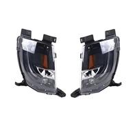 AJQBRMB Feux Avant DRL Avec Clignotants Pour Tesla Pour Modèle Pour S 2012 2013 2014 2015 2016-2020 Voiture Pare-chocs Avant Antibrouillard Antibrouillard Ensemble Antibrouillard LED DRL