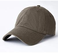 AJSJ Big Size Sport Cap Outdoors 100% Cotton Plain Golf Good Sun Cap Man Large Size Baseball Cap 55-60Cm 60-65Cm,Argreen,60-65Cm
