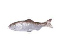 AJTUTUS Épingle à cheveux réaliste en forme de poisson séché drôle - Coiffe - Porte-clés créatif pour sac à main