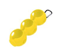 AJTUTUS Housse en silicone pour balle de golf résistante aux collisions avec une variété de couleurs pour les préférences individuelles et accessoire de golf compact