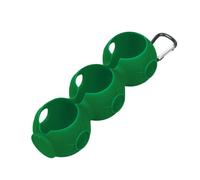 AJTUTUS Housse en silicone pour balle de golf résistante aux collisions avec une variété de couleurs pour les préférences individuelles et accessoire de golf compact