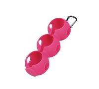 AJTUTUS Housse en silicone pour balle de golf résistante aux collisions avec une variété de couleurs pour les préférences individuelles et accessoire de golf compact
