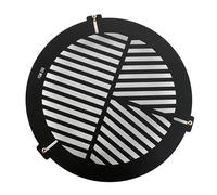 AJTUTUS Poids Durabilité de Mise Point Bahtinov en Aluminium Compatibilité avec Divers télescopes d ' Astronomie Masque Bahtinov Ergonomique