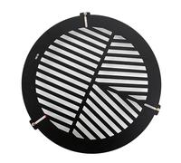 AJTUTUS Poids Durabilité de Mise Point Bahtinov en Aluminium Compatibilité avec Divers télescopes d ' Astronomie Masque Bahtinov Ergonomique
