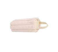 AJTUTUS Trousse à de capacité avec poignée, Pochettes à, Beige | Grandes pochettes à, de rangement de cosmétiques Portable pour étudiants femmes adultes, trousse de