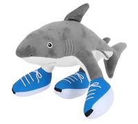 Ajuanbazha Peluches Italian Brainrot, Tralalero Figurine en Peluche, Jouet Drôle en Forme de Requin, Coussin Doux pour Enfants et Adultes, IdÉal pour Collection et Décoration (A)