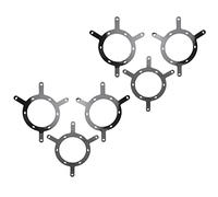 AJUNJIIL Autocollants de Billard, pour Papier de Film Autocollant de Pendule de Piscine 6 pièces, pour Placer 9/10 Boules, Autocollants de Coup d'envoi, Matériau Durable, Facile à