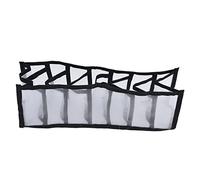AJUNJIIL Boîte de Rangement de Soutien-Gorge en Filet Boîte de Rangement à Usage multiplicité pour tiroir Pliable Chaussettes de sous-vêtements de sous-vêtements en Nylon d'organisateur (7 grilles)