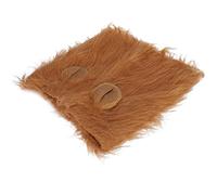 AJUNJIIL Chien Lion Mane Brown Brown Pet Headgear Costume Wig Decoration Tool for Dog Performing Cosplay