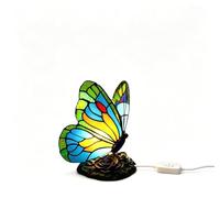 AJUNJIIL Creative Butterfly-Shaped Night Light, Artistic Resin Sculpture LED Cozy Bedside Ambient Light, Hand-Painted Animal-Themed Decorative Table Lamp For Home Bedroom