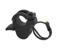 AJUNJIIL Cyclisme Pouce D'accélérateur Résistant À L'eau Mâle 3 Broches Prise Facile Installation Contrôle Doigt D'accélérateur Applicable Toute L'équitation Premium ABS Matériel