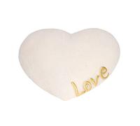 AJUNJIIL for Pet Memorial, for Heart Shaped, Resin Pet Memorial Stone, for Lawn Backyard (Beige)