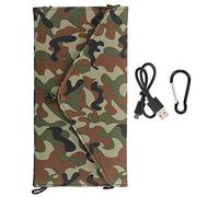 AJUNJIIL pour 21W 5V Panneau Solaire imperméable Pliant à Double USB 5V pour la Charge de téléphone Mobile, pour Le Camping en Plein air, pour la Banque d'alimentation d'urgence,