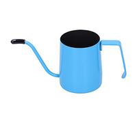 AJUNJIIL Pour fabriqué à la main, pour une cafetière, 350 ml de bec fin en acier inoxydable, pour une utilisation du café à la maison (Tasse de 350 ml de tasse à main (bleu))