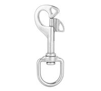 AJUNJIIL pour la plongée sous-Marine, pour la plongée en apnée, Crochet en Acier Inoxydable 316 de 95mm, kit de Boulon à Pression pivotant, matériel de pêche résistant, Accessoire