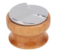 AJUNJIIL Pour le distributeur de presse à café, manche en bois, fonctionnement léger et simple, robuille de café (58 mm)